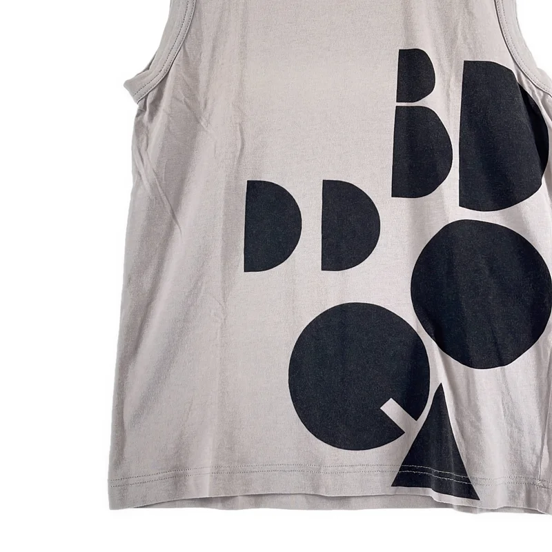 COMME des GARCONS COMME des GARCONS / コムコム | グラフィックプリント ノースリーブ カットソー | SS | レディース