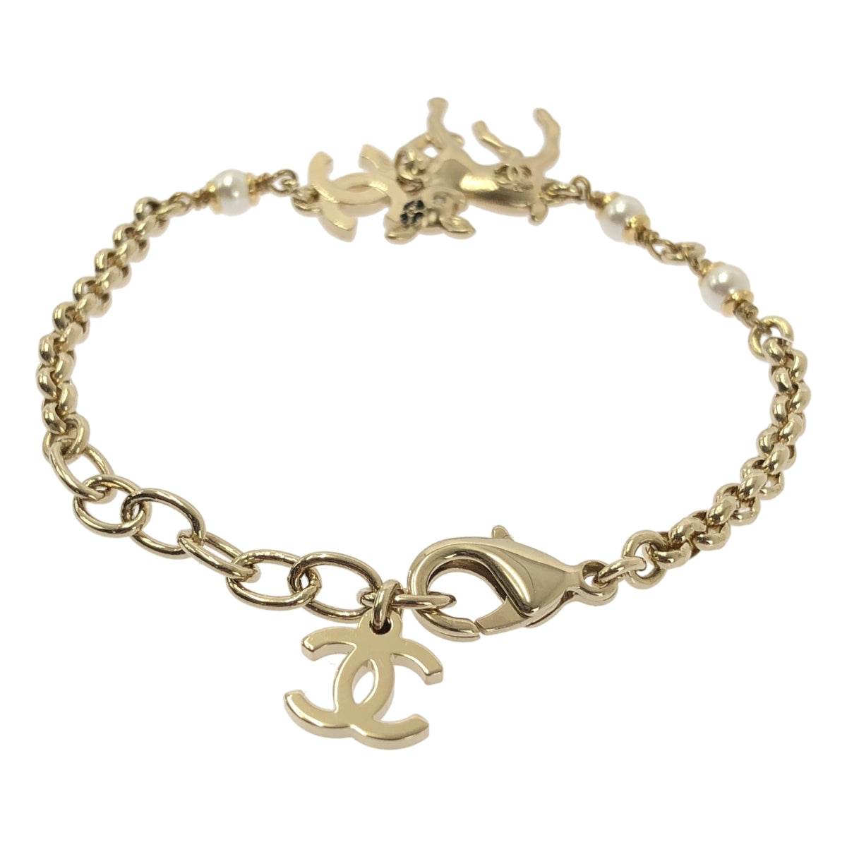 美品】 CHANEL / シャネル | バンビ ココマーク チェーン ブレスレット