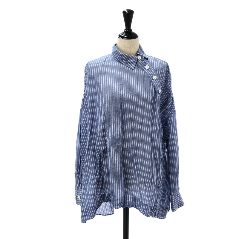 REGULATION Yohji Yamamoto / レギュレーションヨウジヤマモト | ストライプ シャツ_長袖 |