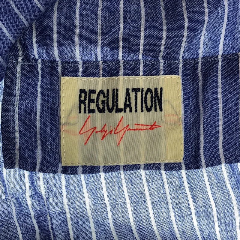 REGULATION Yohji Yamamoto / レギュレーションヨウジヤマモト | ストライプ シャツ_長袖 |