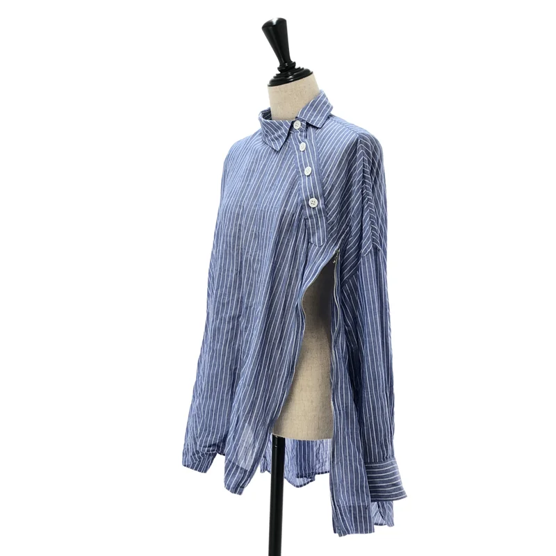 REGULATION Yohji Yamamoto / レギュレーションヨウジヤマモト | ストライプ シャツ_長袖 |