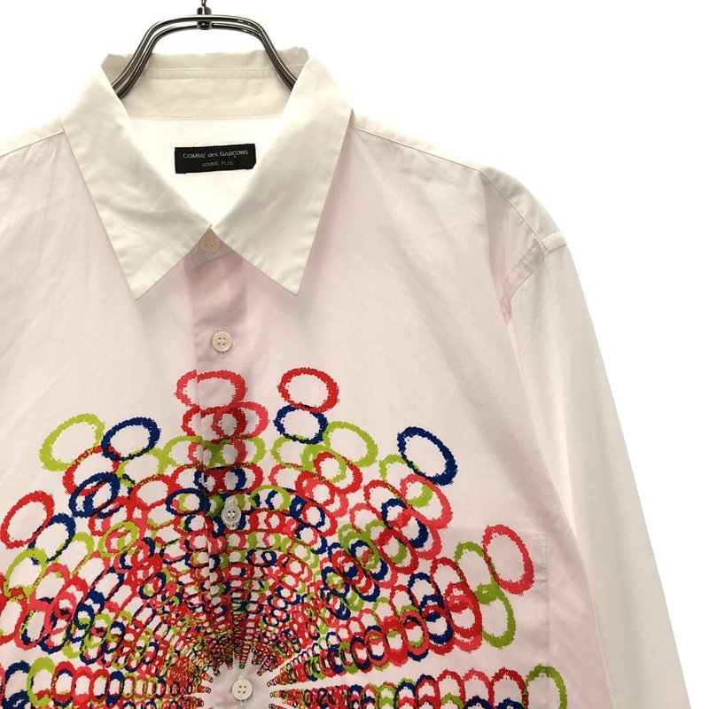 COMME des GARCONS HOMME PLUS / コムデギャルソンオムプリュス | 2001AW | Looking at different world / プリントシャツ PC-B017 |
