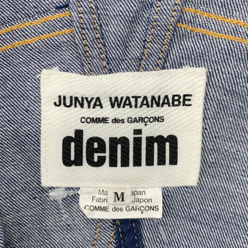 JUNYA WATANABE COMME des GARCONS denim / ジュンヤワタナベコムデギャルソンデニム | 2021SS | デニム ケープジャケット | M | レディース