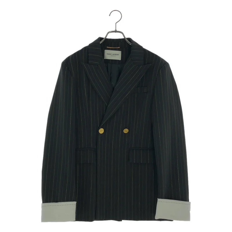 SAINT LAURENT PARIS / サンローランパリ | 2023 | ピークドラペル ジャケット | S | メンズ