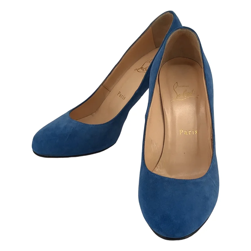 Christian Louboutin / クリスチャンルブタン | スエード ヒールパンプス | 37 1/2 | レディース