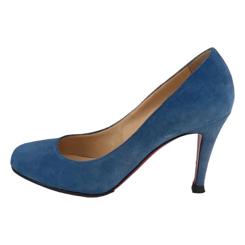Christian Louboutin / クリスチャンルブタン | スエード ヒールパンプス | 37 1/2 | レディース