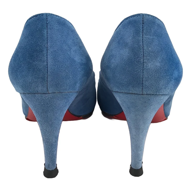 Christian Louboutin / クリスチャンルブタン | スエード ヒールパンプス | 37 1/2 | レディース