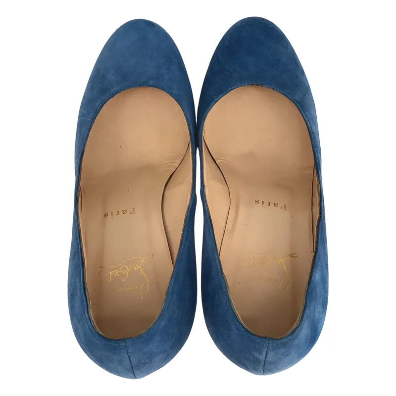 Christian Louboutin / クリスチャンルブタン | スエード ヒールパンプス | 37 1/2 | レディース