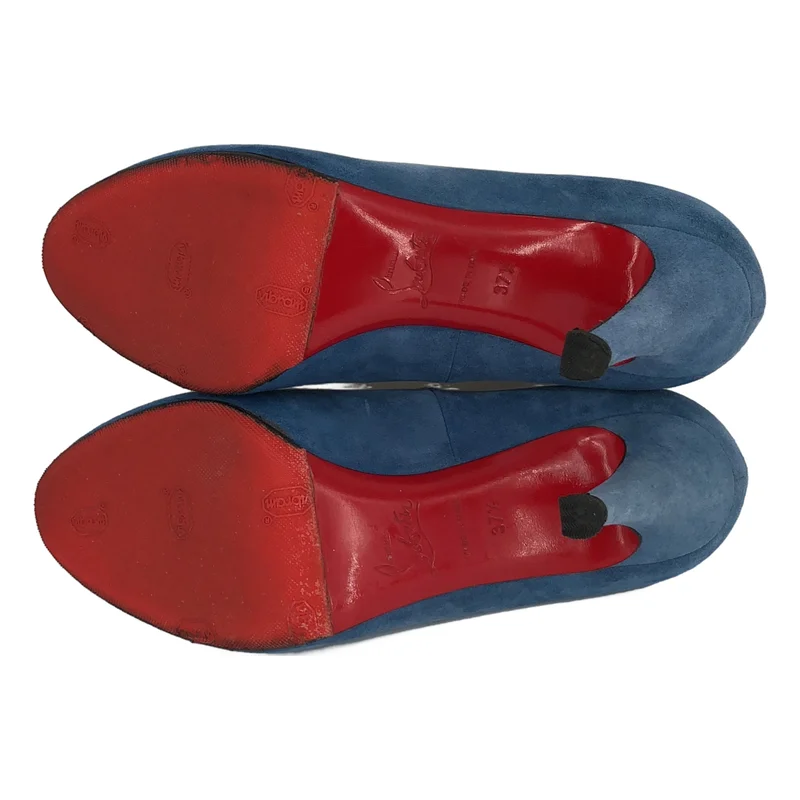 Christian Louboutin / クリスチャンルブタン | スエード ヒールパンプス | 37 1/2 | レディース