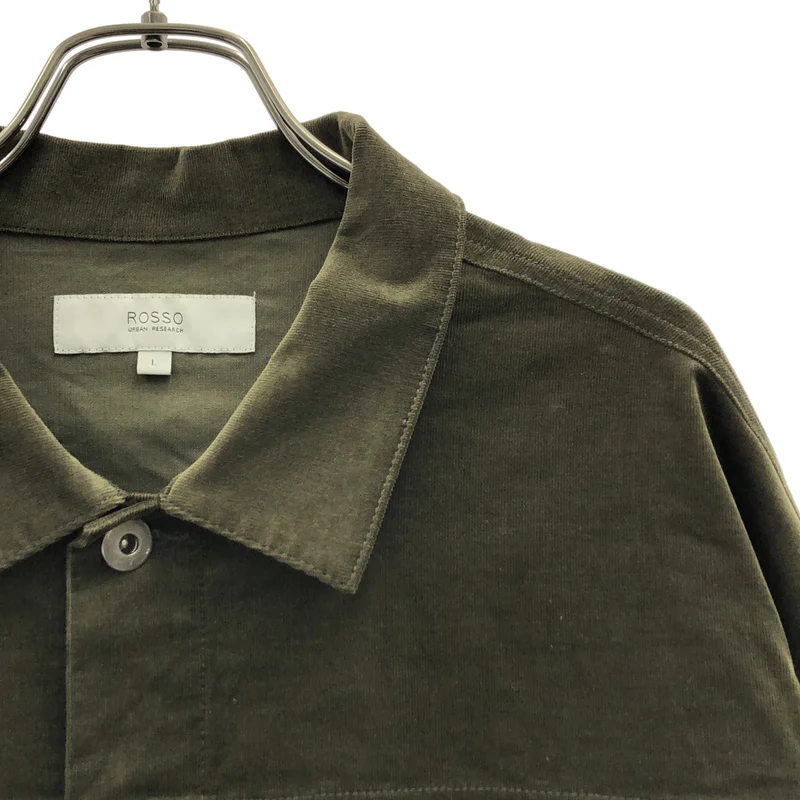 URBAN RESEARCH ROSSO / アーバンリサーチロッソ | ストレッチ コーデュロイ ブルゾン ジャケット | L | メンズ