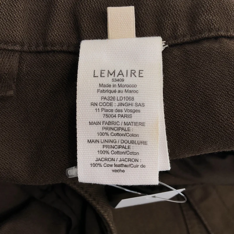 LEMAIRE / ルメール | TWISTED BELTED PANTS デニムパンツ | XS | メンズ