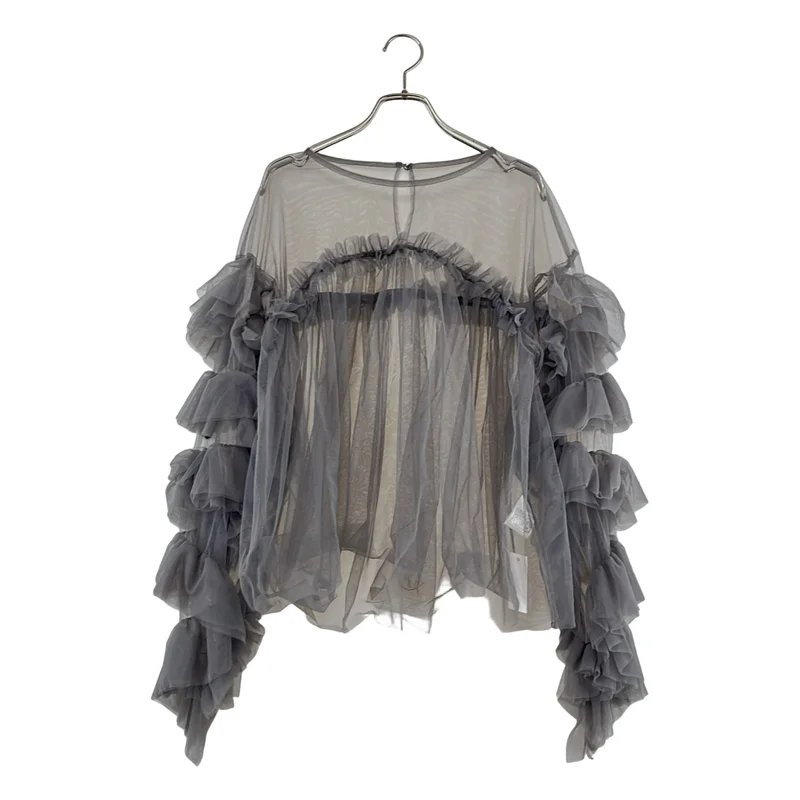 ANDRESD / アンドレスド | decorative tulle tops チュール ボリューム ブラウス | F | レディース
