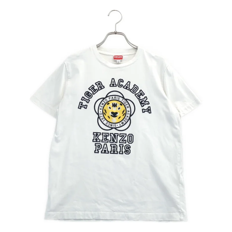 KENZO / ケンゾー | TIGER ACADEMY ロゴプリント Tシャツ | S | レディース