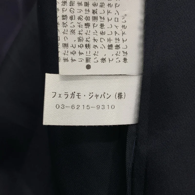 Salvatore Ferragamo / サルヴァトーレフェラガモ | セットアップ スーツ / リネン ヘリンボーン ジャケット / スカート | 40 | レディース