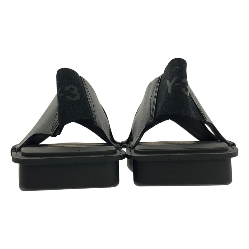Y-3 / ワイスリー | SANDALS / レザー バックロゴ フラットサンダル | 26.5 | メンズ