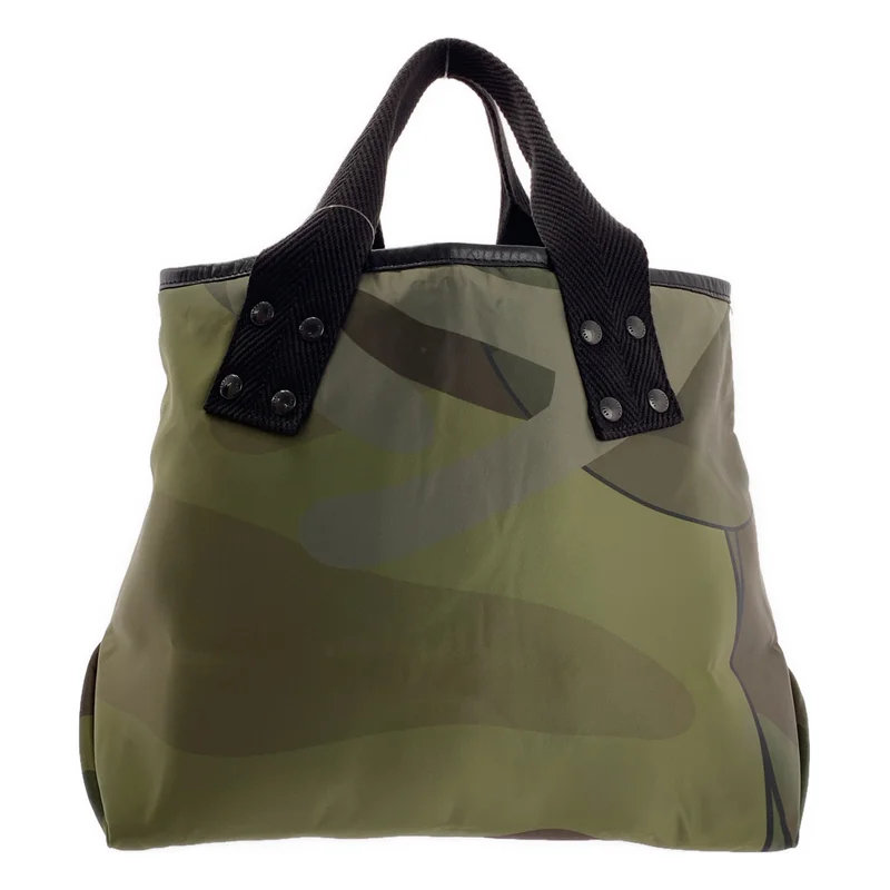 sacai / サカイ | 2021AW | × KAWS / カウズ / Tote Medium / カモフラージュ トートバッグ ミディアム | OS | レディース