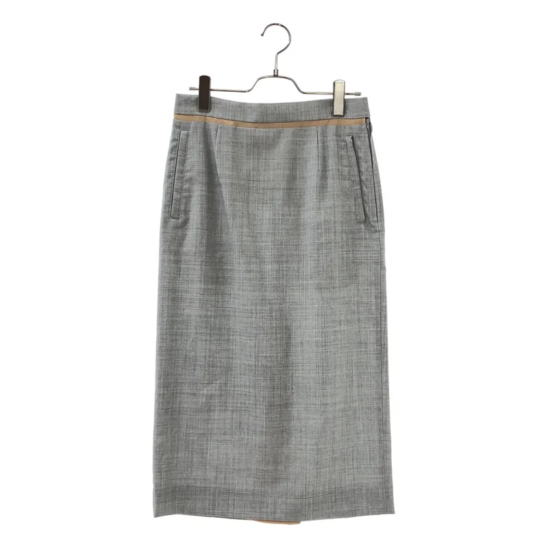 FUMIKA UCHIDA / フミカウチダ | 2025SS | ZIPPED BACK SLIT MIDI SKIRT スカート | 36 | レディース