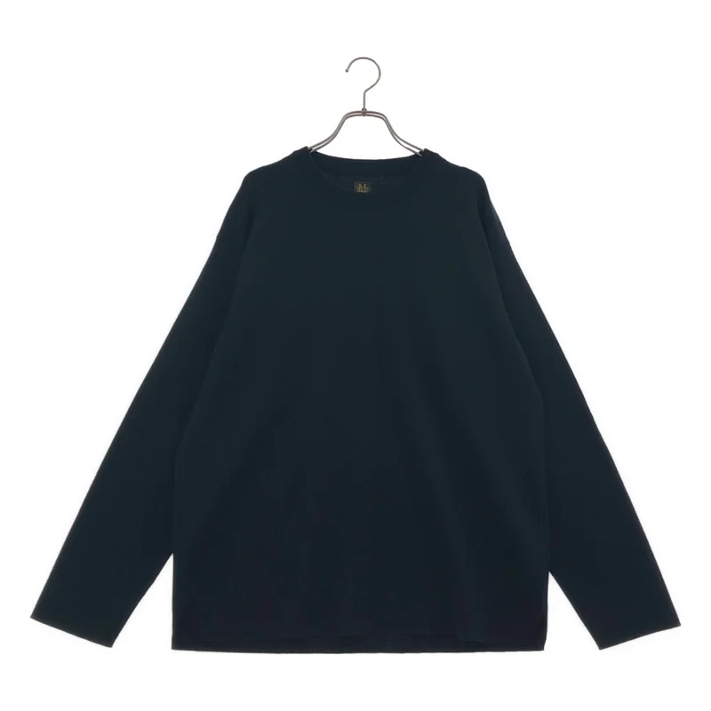 BATONER / バトナー | SMOOTH WOOL CREW NECK クルーネックニット | ２ | メンズ