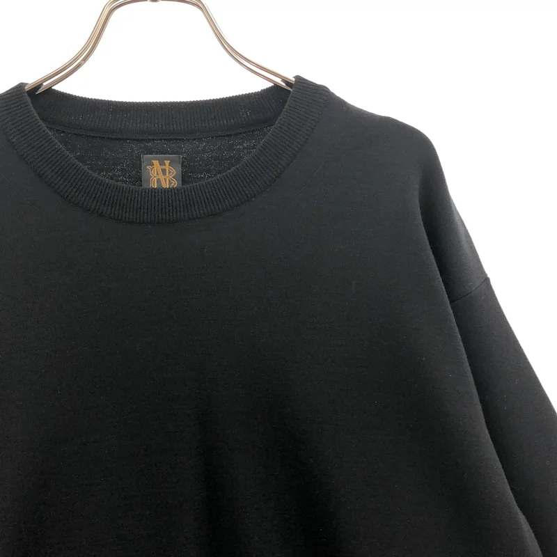 BATONER / バトナー | SMOOTH WOOL CREW NECK クルーネックニット | ２ | メンズ