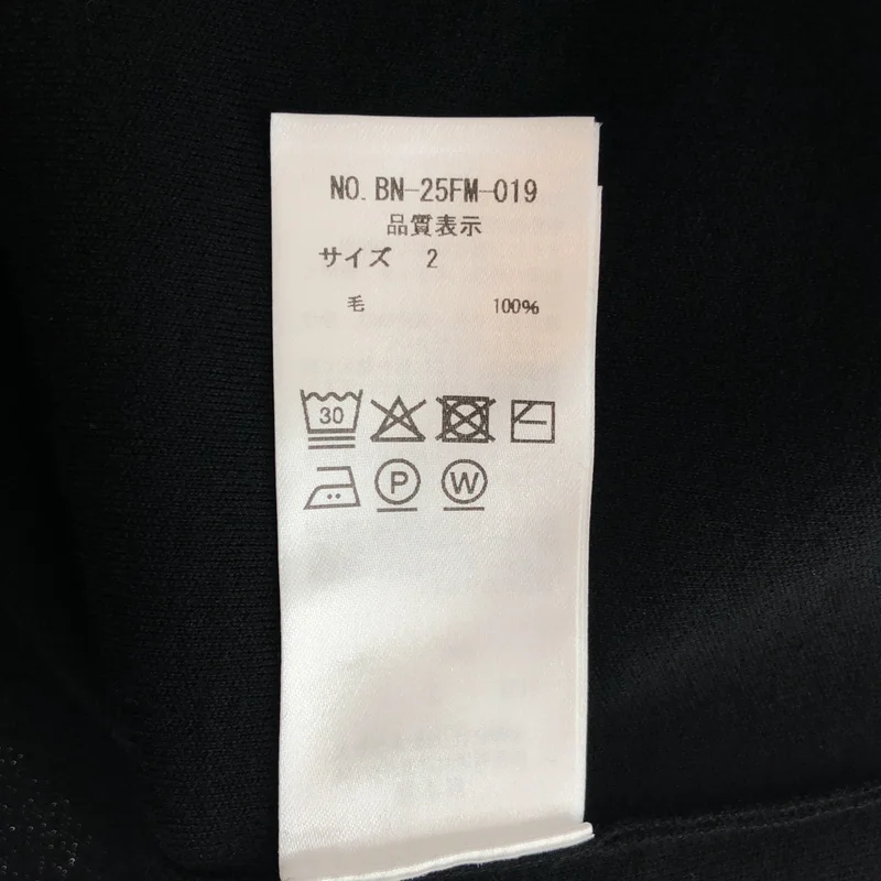 BATONER / バトナー | SMOOTH WOOL CREW NECK クルーネックニット | ２ | メンズ