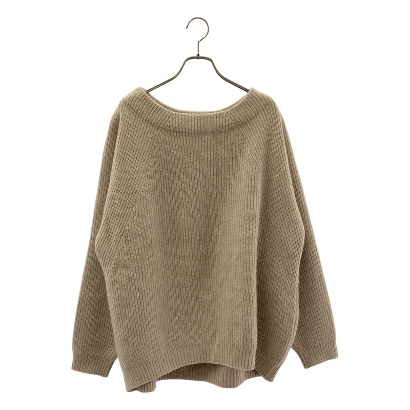 MUSE de Deuxieme Classe / ミューズドゥーズィーエムクラス | 2021AW | OLBIA / ウール カシミヤ シルク ニット セーター | F | レディース