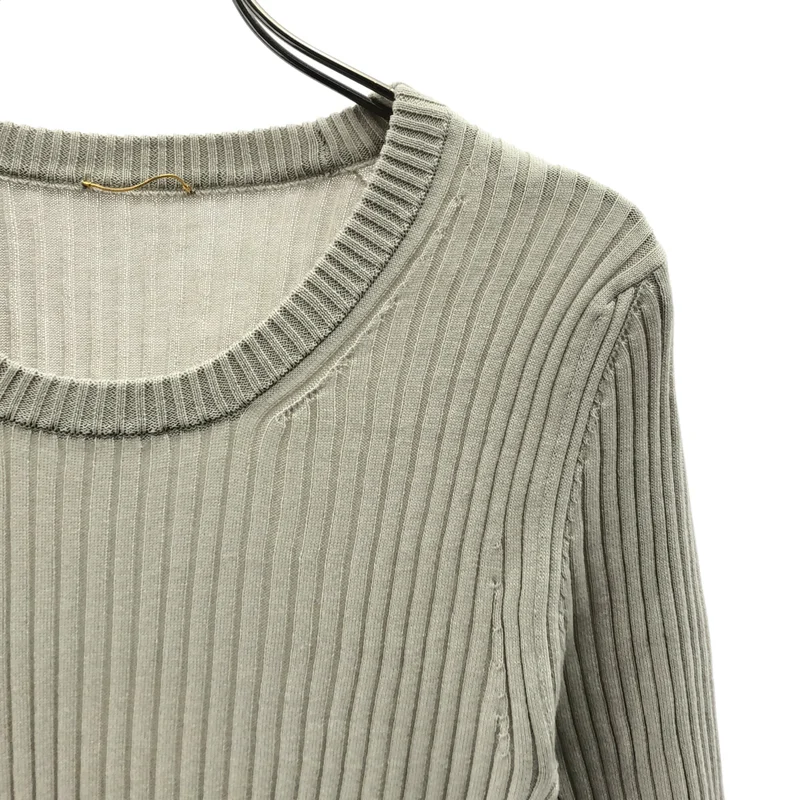L'Appartement DEUXIEME CLASSE / アパルトモンドゥーズィエムクラス | 2025SS | COTTON RIB KNIT / コットン リブ ニット | F | レディース
