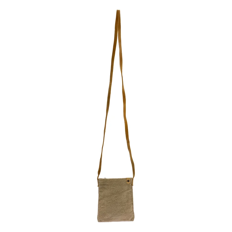 visvim / ビズビム | Blanket Medicine Bag / レザー ショルダーバッグ サコッシュ |
