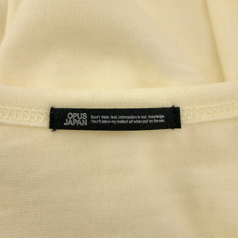 OPUS JAPAN / オーパスジャパン | コットン ロングスリーブ カットソー | M-L | メンズ