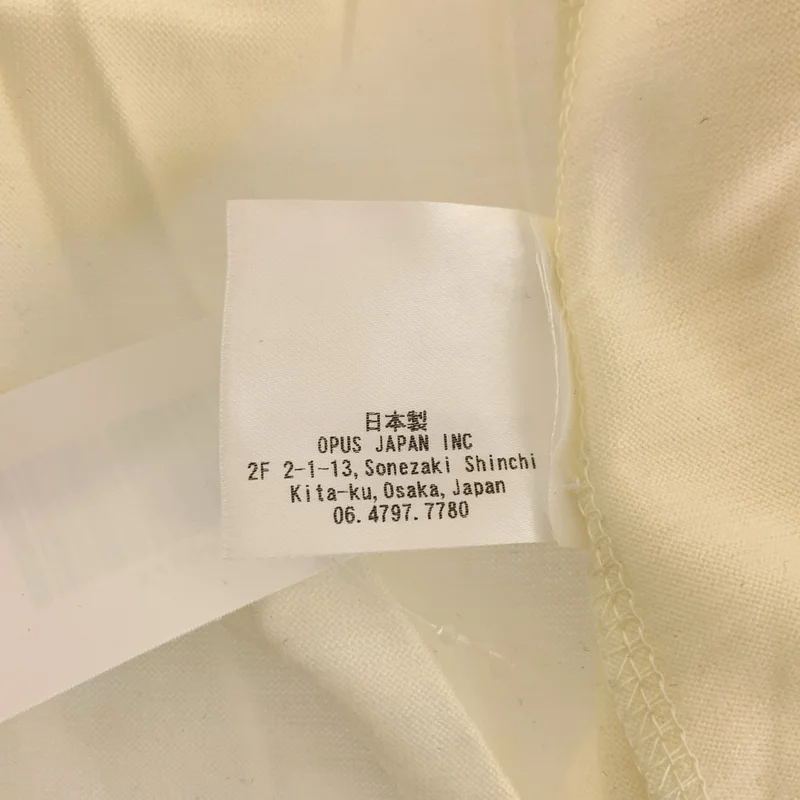 OPUS JAPAN / オーパスジャパン | コットン ロングスリーブ カットソー | M-L | メンズ