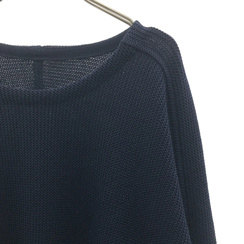 YANTOR / ヤントル | 10G Cotton Coarsely Knit クルーネックニット | F | メンズ