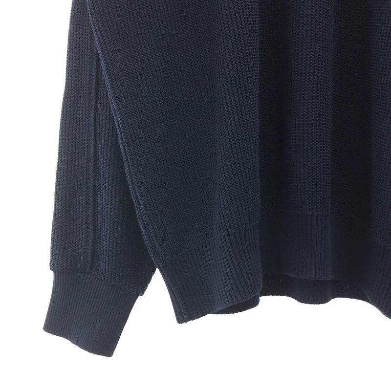YANTOR / ヤントル | 10G Cotton Coarsely Knit クルーネックニット | F | メンズ