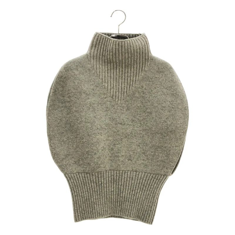 BOTTEGA VENETA / ボッテガヴェネタ | ウール サークル ノースリーブニット | XS | レディース