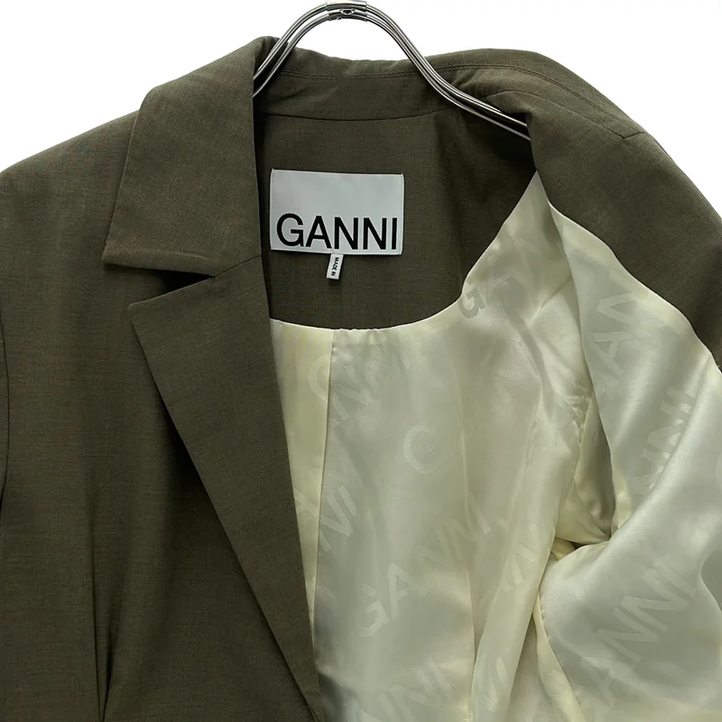 Ganni / ガニー | 1B テーラードジャケット | 34 | レディース
