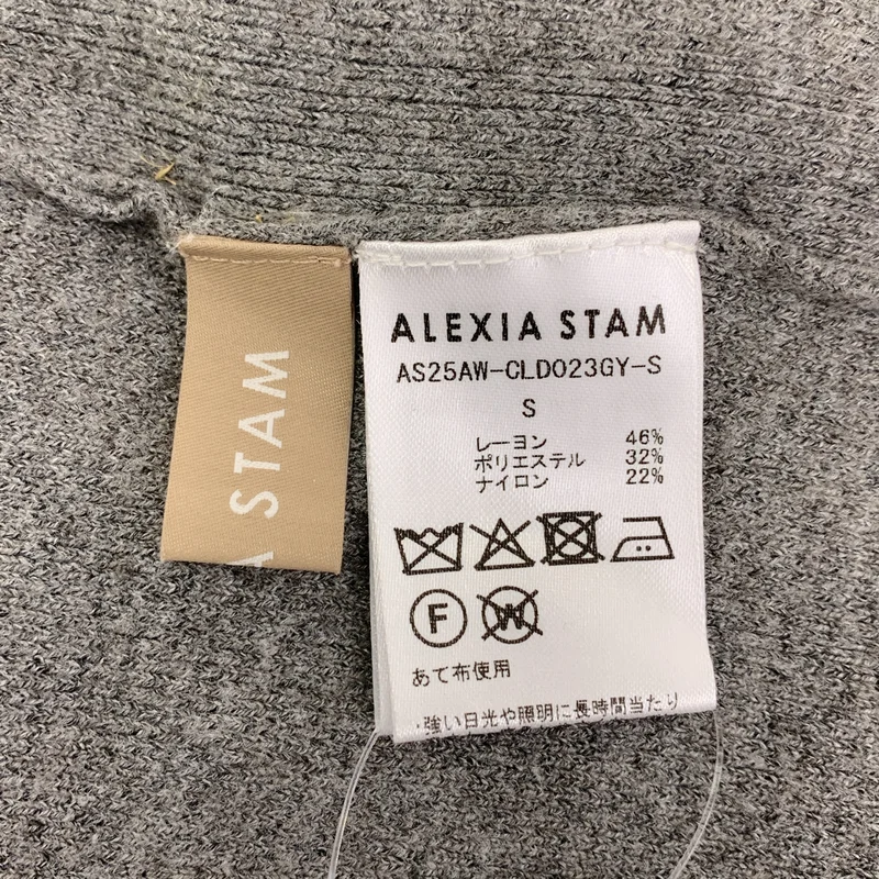 ALEXIA STAM  / アリシアスタン | ロングスリーブ ニット ワンピース | S | レディース
