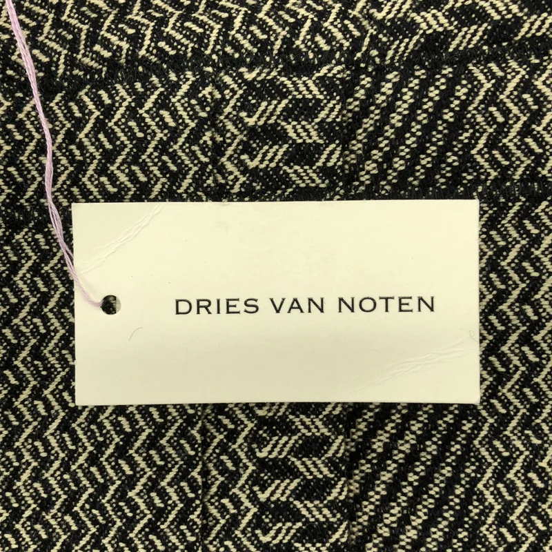 DRIES VAN NOTEN / ドリスヴァンノッテン | ウール ツイード ラップ 巻スカート | 36 | レディース