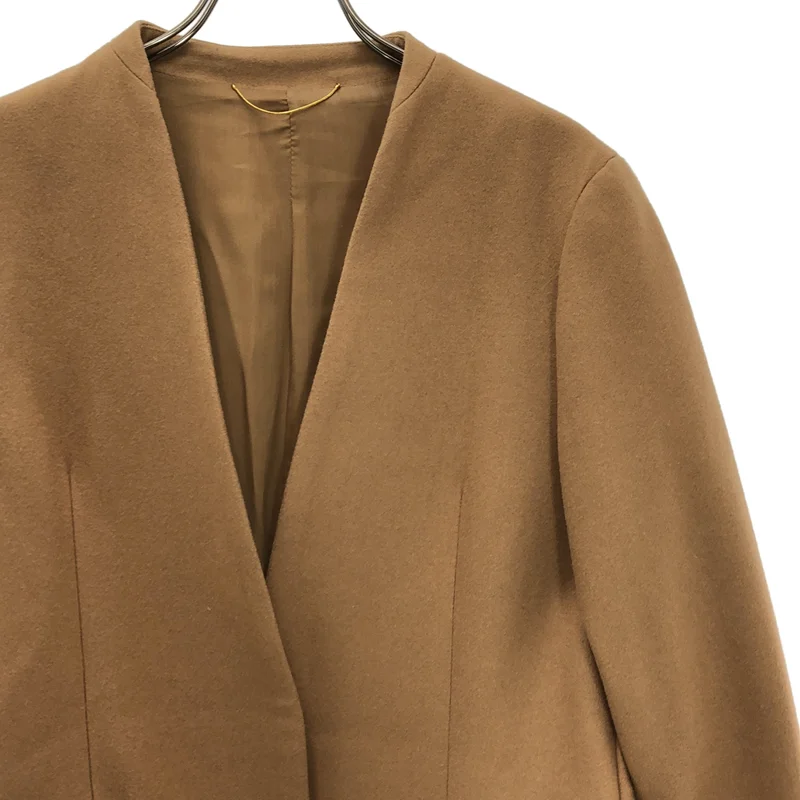 Deuxieme Classe / ドゥーズィエムクラス | Melton No Collar Jacket ジャケット | 36 | レディース
