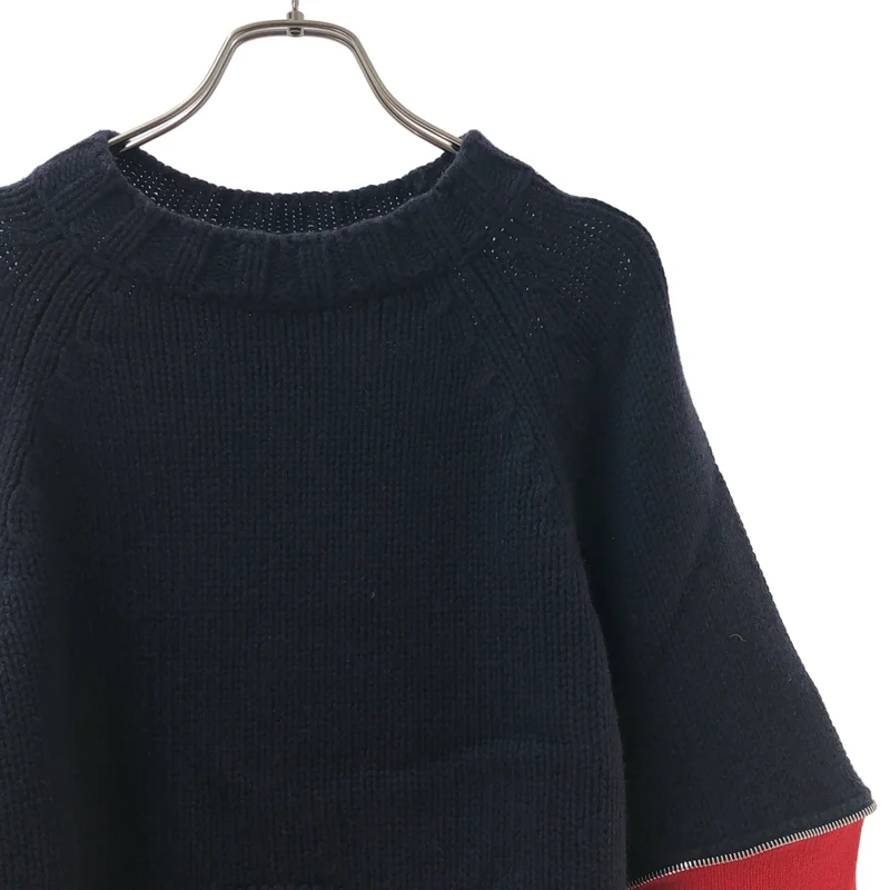 ALEXANDER MCQUEEN / アレキサンダーマックイーン | ジップ ニット_長袖 | XS | レディース