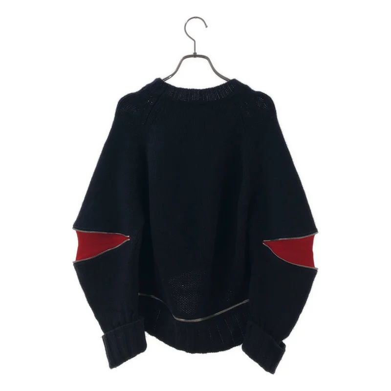ALEXANDER MCQUEEN / アレキサンダーマックイーン | ジップ ニット_長袖 | XS | レディース
