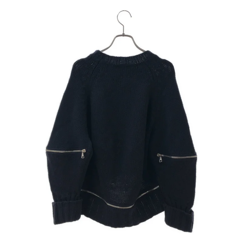 ALEXANDER MCQUEEN / アレキサンダーマックイーン | ジップ ニット_長袖 | XS | レディース