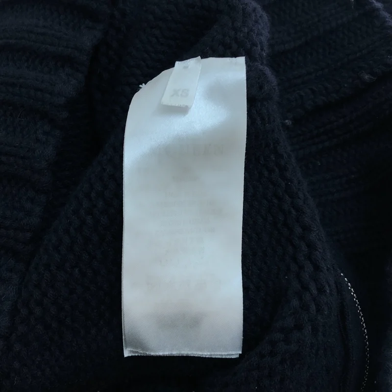 ALEXANDER MCQUEEN / アレキサンダーマックイーン | ジップ ニット_長袖 | XS | レディース