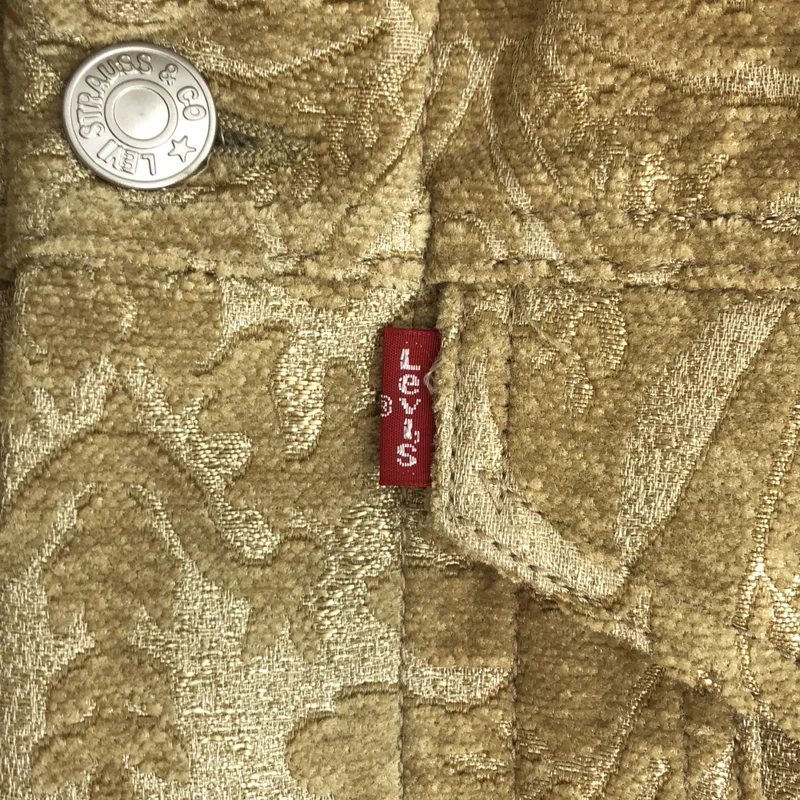 JUNYA WATANABE MAN / ジュンヤワタナベマン | 2026SS | エステルパイルダマスク Levi's Wネーム ジャケット WQ-J203 | S | メンズ