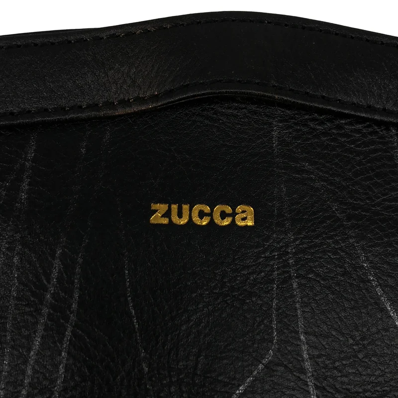 ZUCCa / ズッカ | プリント加工 レザー ショルダーバッグ |