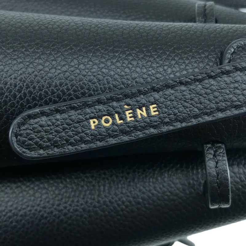 POLENE / ポレーヌ | HUIT レザー カヌレ ハンドバッグ |