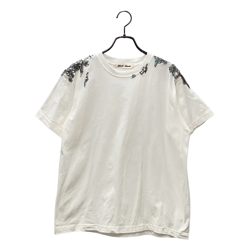 tanakadaisuke / タナカダイスケ | 2024SS | magical powder piles up T-shirt / ビジュー 装飾 Tシャツ カットソー | 2 | レディース