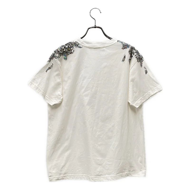 tanakadaisuke / タナカダイスケ | 2024SS | magical powder piles up T-shirt / ビジュー 装飾 Tシャツ カットソー | 2 | レディース