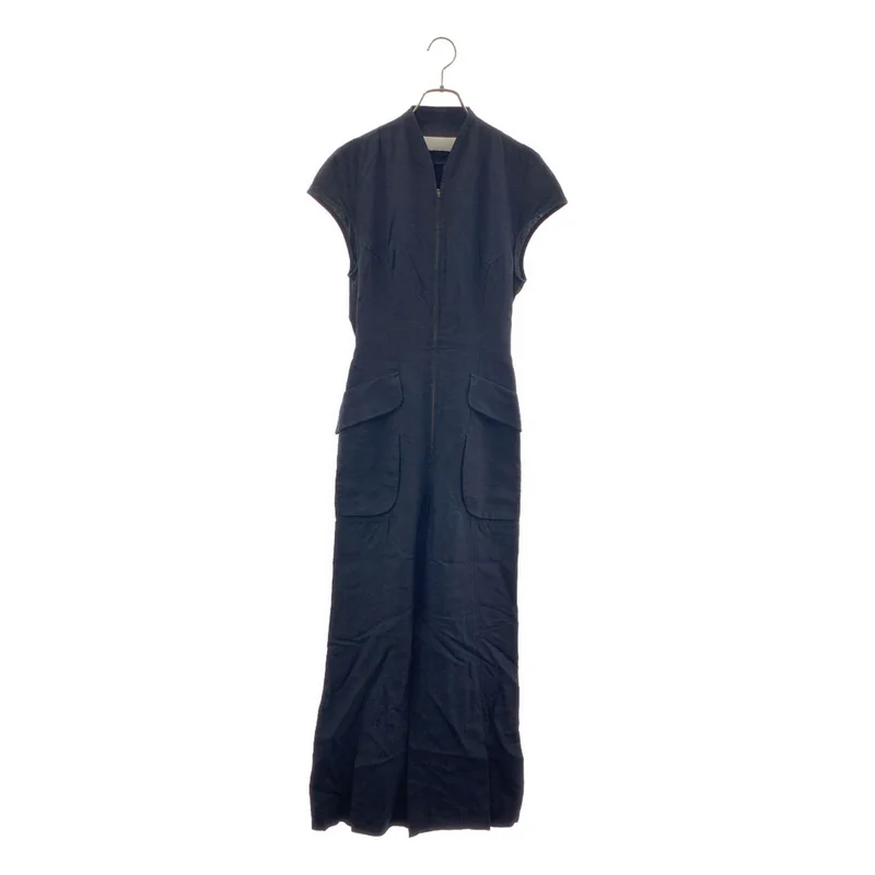 Mame Kurogouchi / マメクロゴウチ | 2022SS | Viscose Hemp Sleeveless Jump Suit ジャンプスーツ パンツ | 2 | レディース