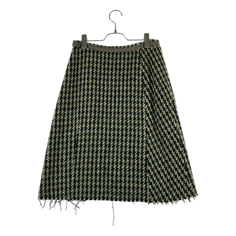 MARNI / マルニ | ウール 千鳥格子 ツイードスカート | 38 | レディース