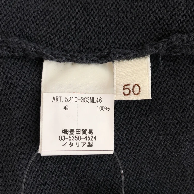 FILIPPO DE LAURENTIIS / フィリッポ デ ローレンティス | 2025AW | 8ゲージ メリノウール クルーネックニット | 50 | メンズ