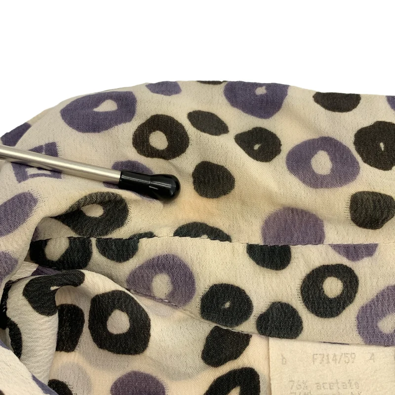 FENDI / フェンディ | アセテート 総柄 ズッカロゴ ダブルポケット シャツ ブラウス | 44 | レディース
