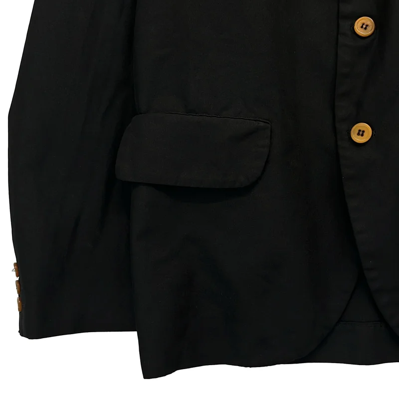 COMME des GARCONS HOMME PLUS / コムデギャルソンオムプリュス | ポリエステル 製品加工 シングルブレスト ジャケット | S | メンズ